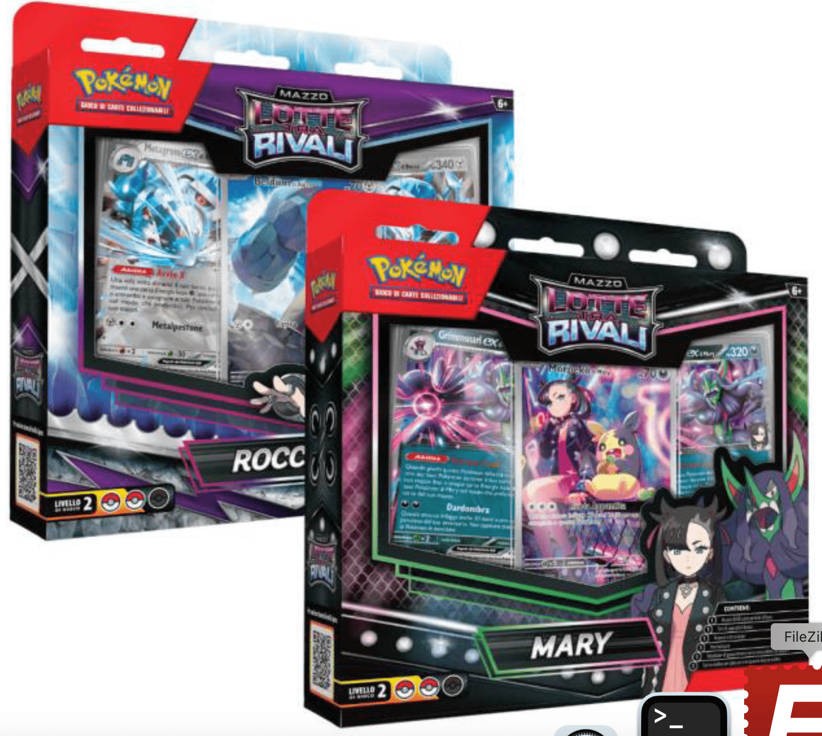 Pokémon Scarlatto e Violetto - Mazzo Lotte tra Rivali Mary & Rocco 6 Pezzi (ITA)